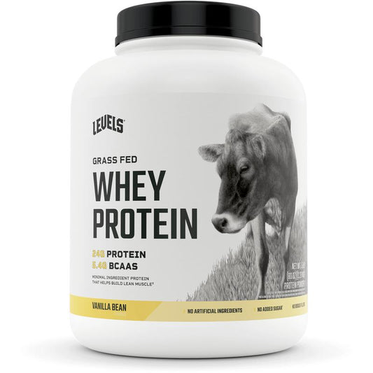 Levels Whey Protein, Grass Fed, No Artificial Ingredients, 24G of Protein